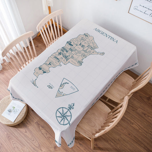 En Stock Mapa Argentina Mantel De Mesa