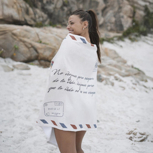 Sobre Con Foto Argentina Toalla Deportiva