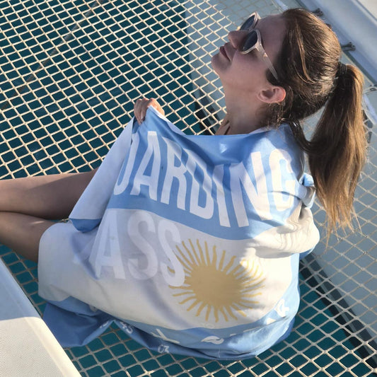 Boarding Pass Toalla Deportiva Personalizada