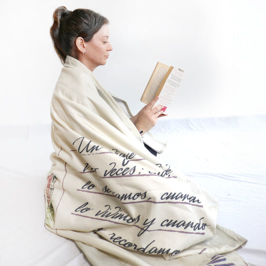 Córdoba Argentina Manta Personalizada Estilo Postal