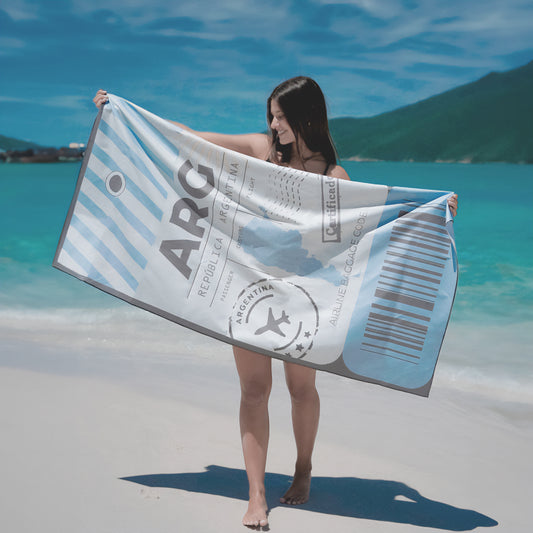 Argentina Toalla Deportiva Ticket B