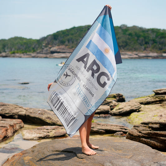 Argentina Toalla Deportiva Ticket A