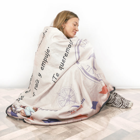 Carta Larga Con Foto Manta Personalizada