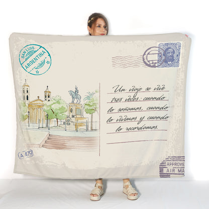 San Luis Manta Personalizada Tarjeta Postal