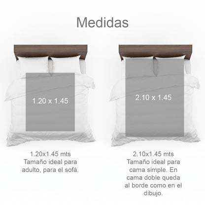 Boarding Pass 2 Banderas Manta Personalizada