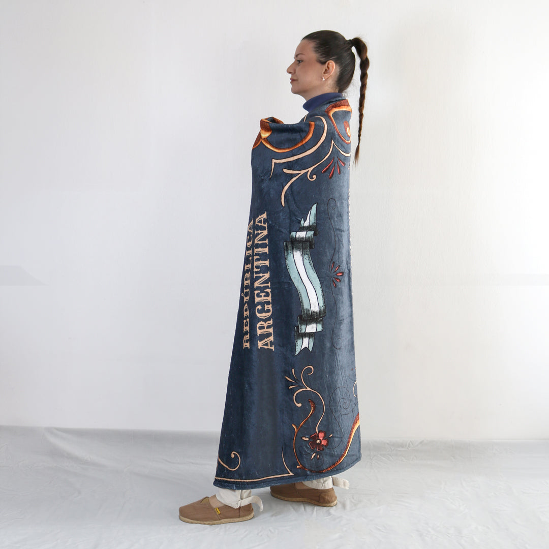 Fileteado Bandera Manta Personalizada