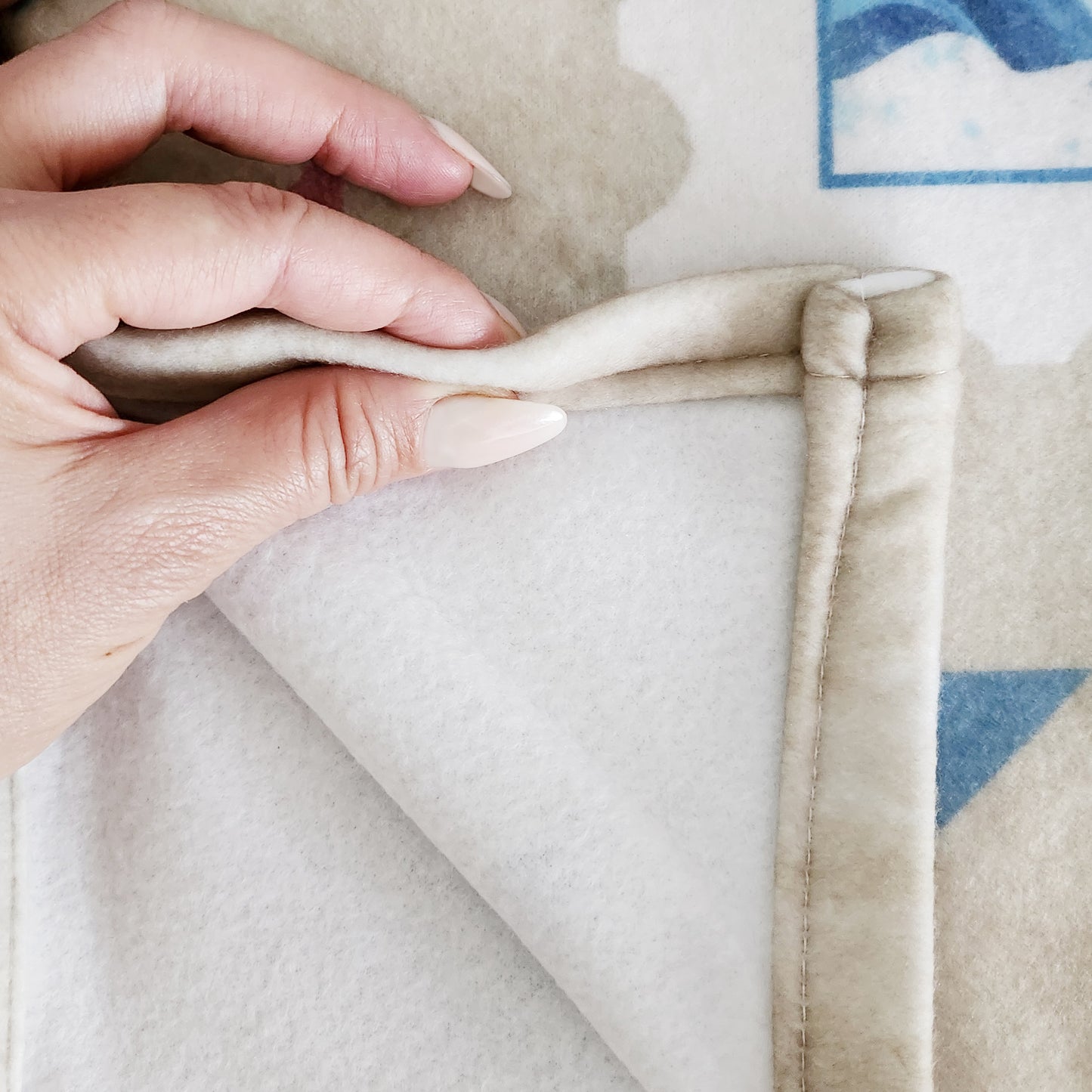 Boarding Pass 2 Banderas Manta Personalizada