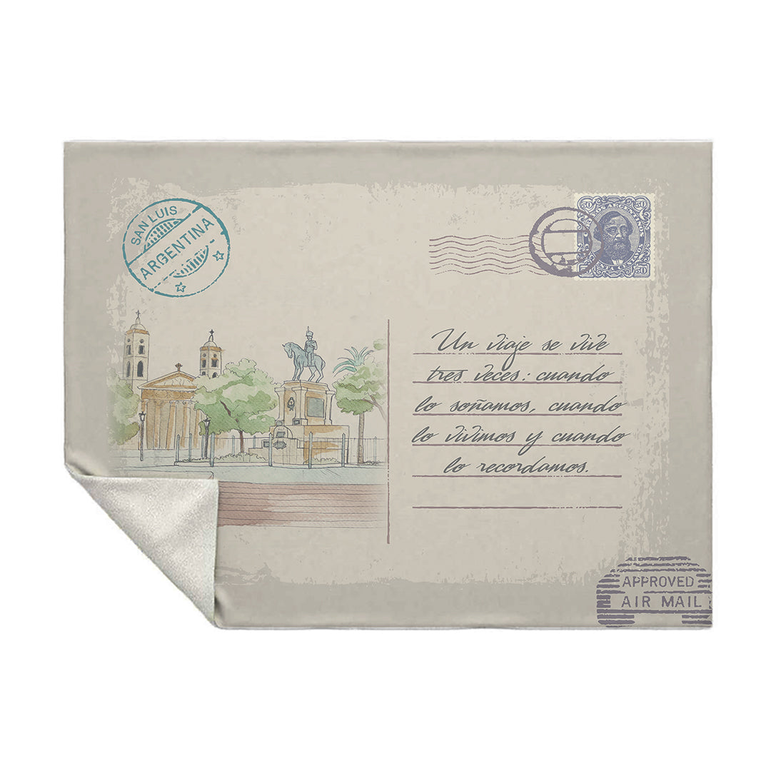 San Luis Manta Personalizada Tarjeta Postal