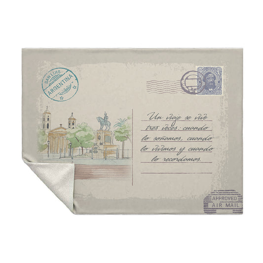 San Luis Manta Personalizada Tarjeta Postal