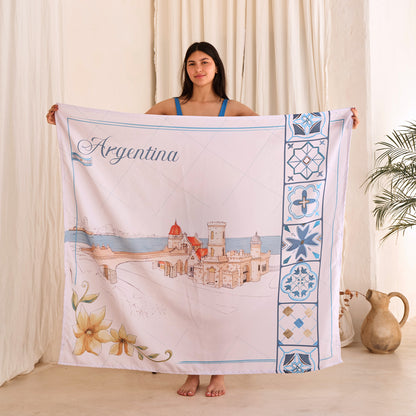 Costa Argentina Mar del Plata Lona Playera