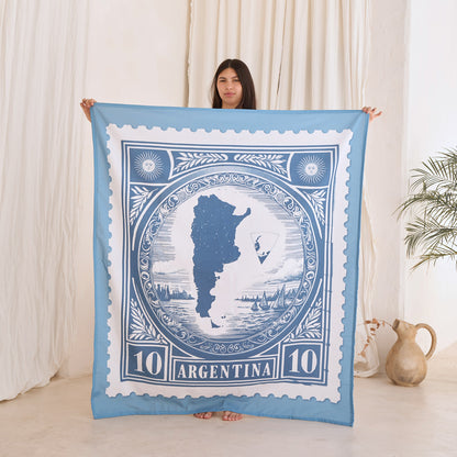 Lona Estampilla Argentina