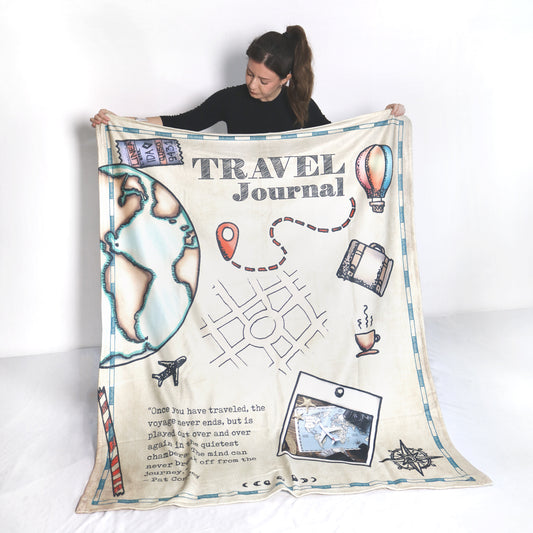 Manta Personalizada Diario de Viaje