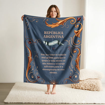 Fileteado Bandera Manta Personalizada