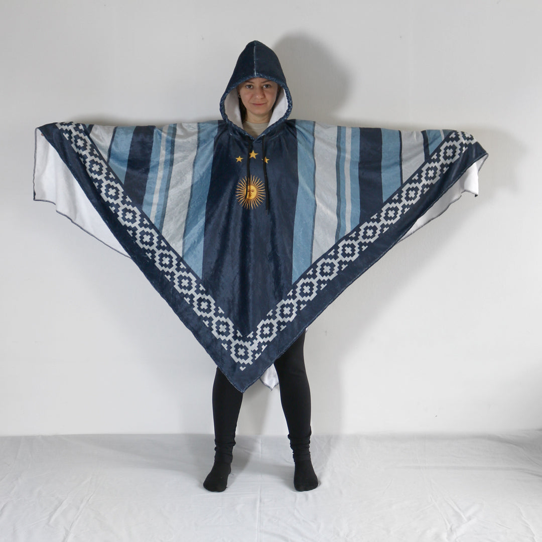 Poncho Mapa Argentina