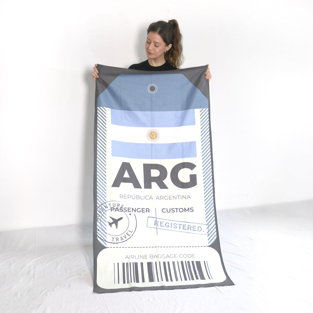 En Stock Argentina Toalla Deportiva Ticket A