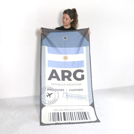 En Stock Argentina Toalla Deportiva Ticket A