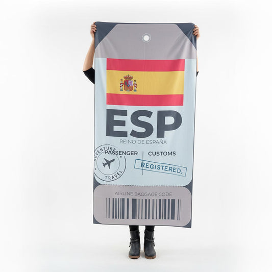 En Stock España Toalla Deportiva Ticket