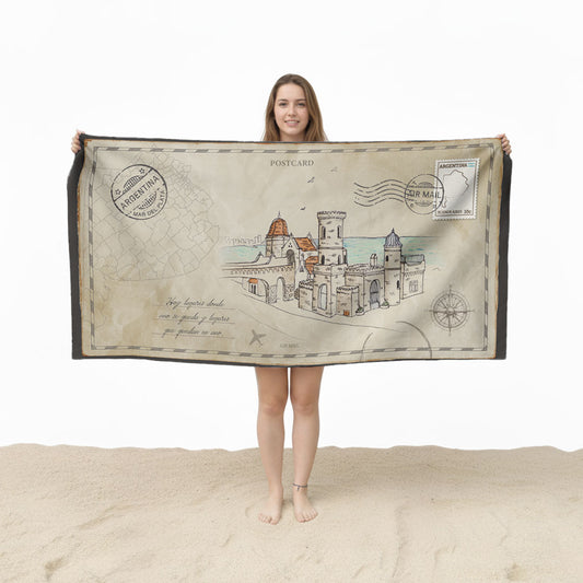 Buenos Aires Sobre Postal Toalla Personalizada