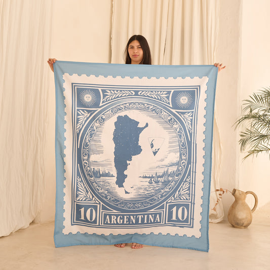 Lona Estampilla Argentina