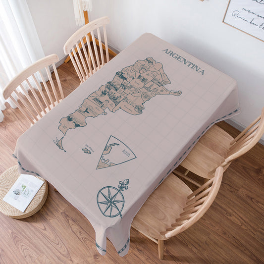 En Stock Mapa Argentina Mantel De Mesa