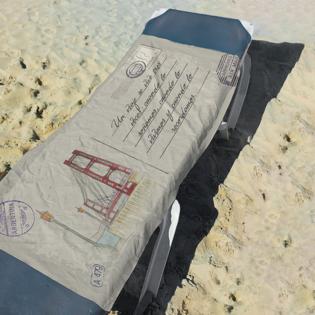 Santa Fé Toalla Personalizada Tarjeta Postal