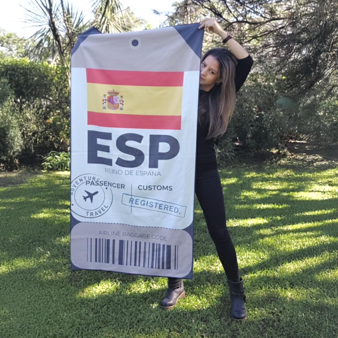 En Stock España Toalla Deportiva Ticket