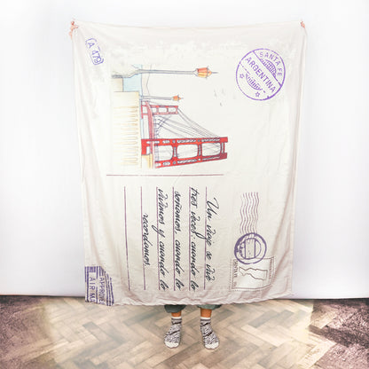 Santa Fé Manta Personalizada Tarjeta Postal