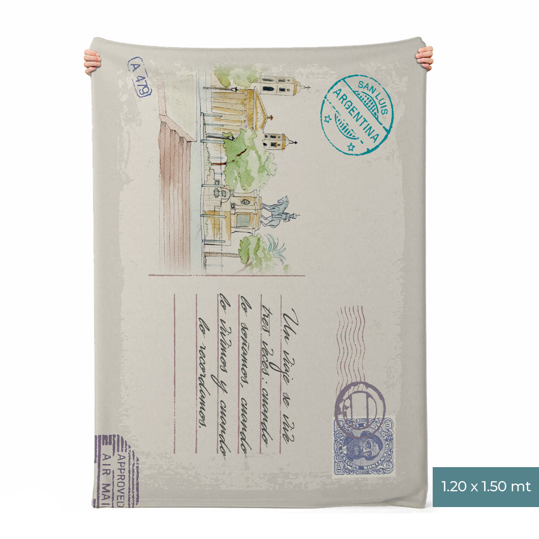 San Luis Manta Personalizada Tarjeta Postal