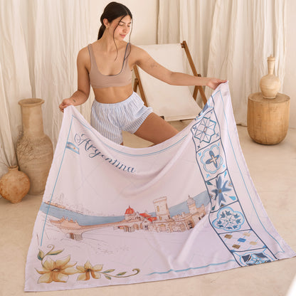 Costa Argentina Mar del Plata Lona Playera