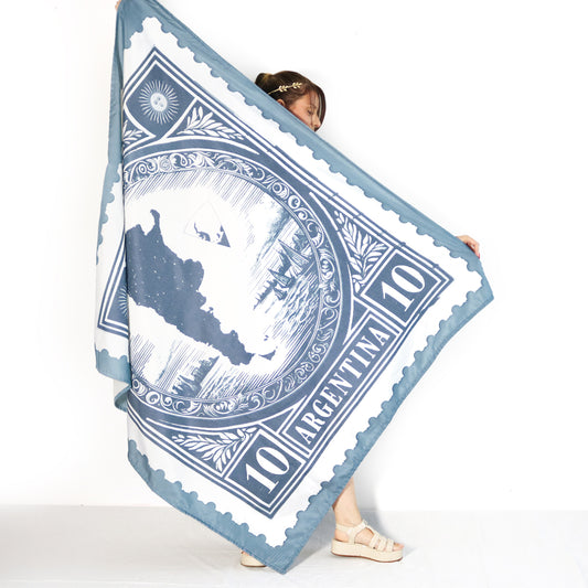 Lona de Tela Estampilla Argentina