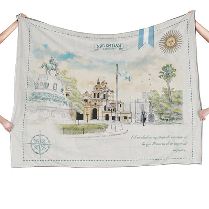 Córdoba Paisaje Postal Manta Personalizada