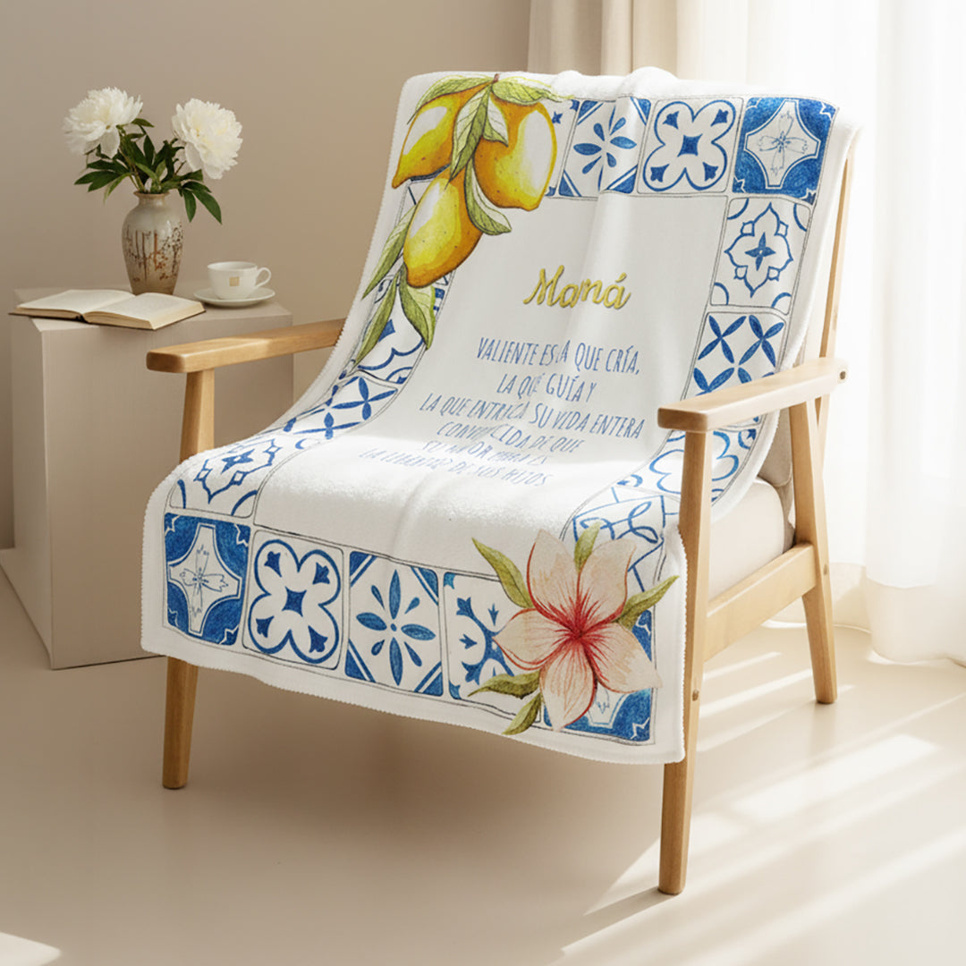 Mosaicos Manta Personalizada