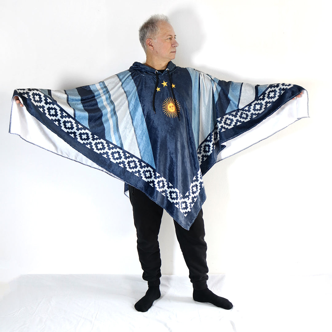 Poncho Mapa Argentina