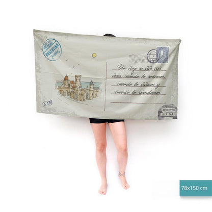 Buenos Aires Toalla Personalizada Tarjeta Postal