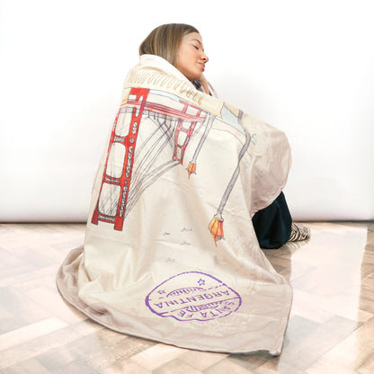 Santa Fé Manta Personalizada Tarjeta Postal Internacional