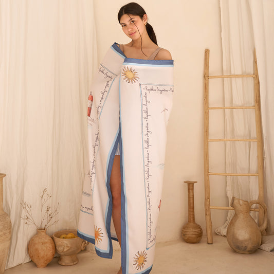 Costa Argentina Escudo Nacional Lona Playera