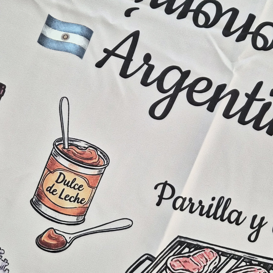 Mantel Gastronomía Argentina