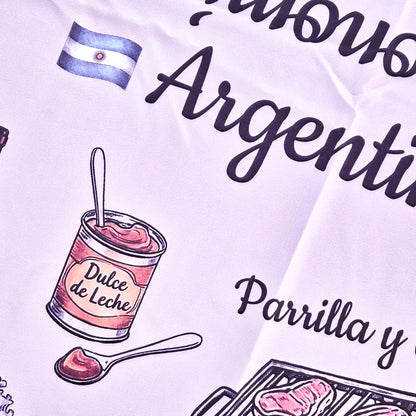 Mantel Gastronomía Argentina