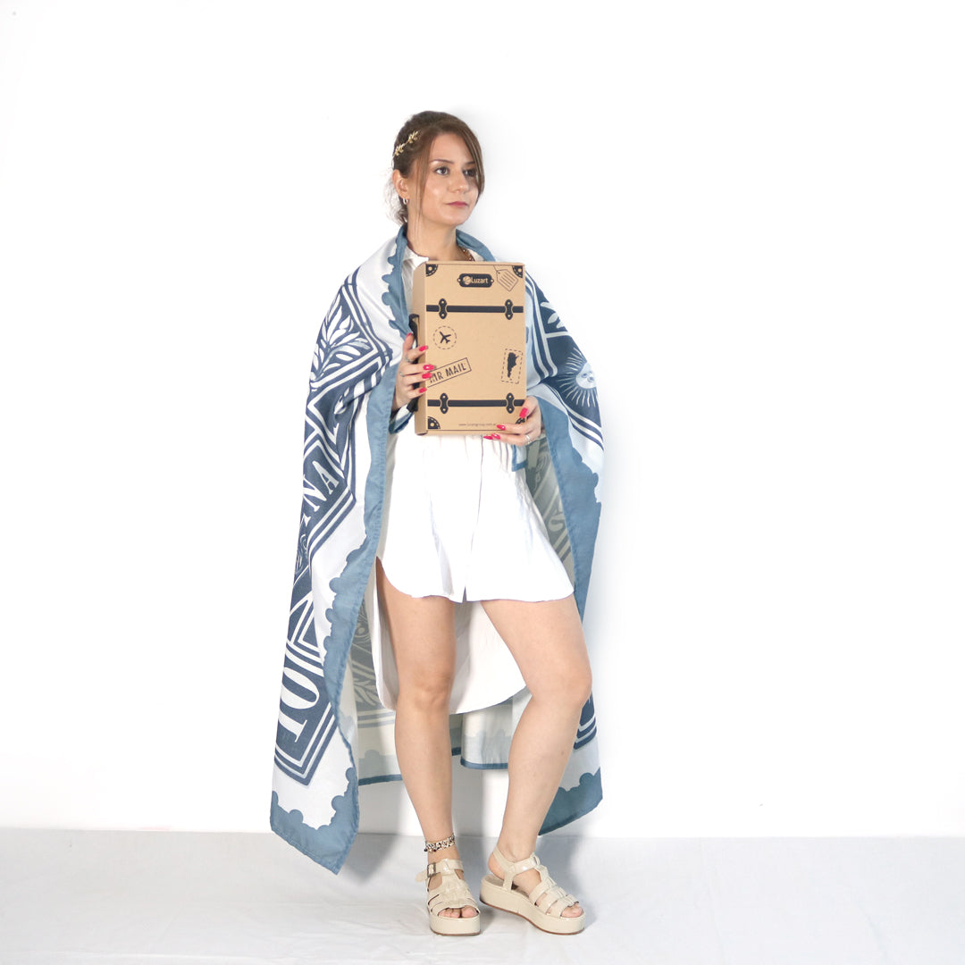 Lona de Tela Estampilla Argentina