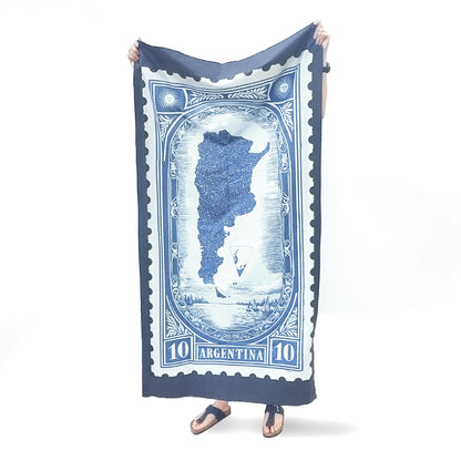 Estampilla Argentina B Toalla Deportiva