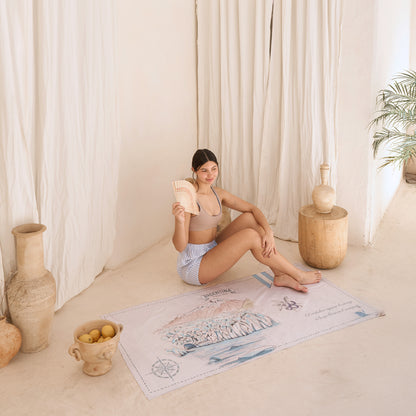 Paisaje Postal Provincias Argentinas Toalla Personalizada