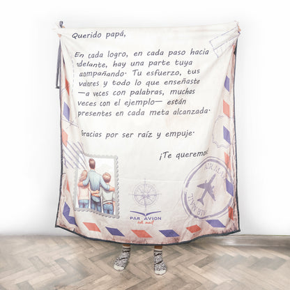 Carta Larga Manta Con Foto