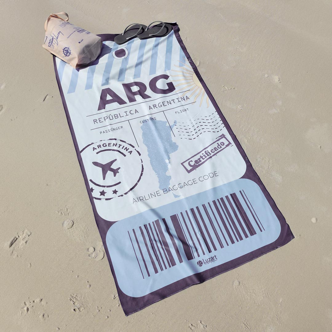 Argentina Toalla Deportiva Ticket B