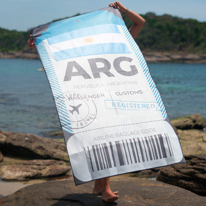 En Stock Argentina Toalla Deportiva Ticket A