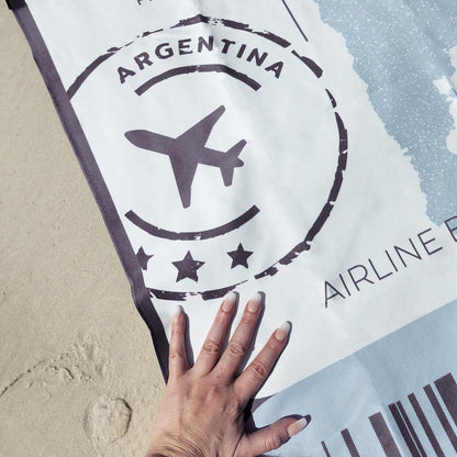 Argentina Toalla Deportiva Ticket B
