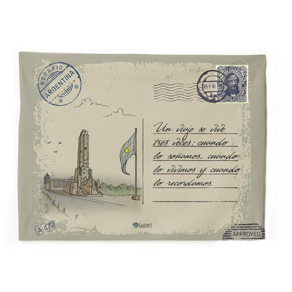 Santa Fé Lona Personalizada Tarjeta Postal