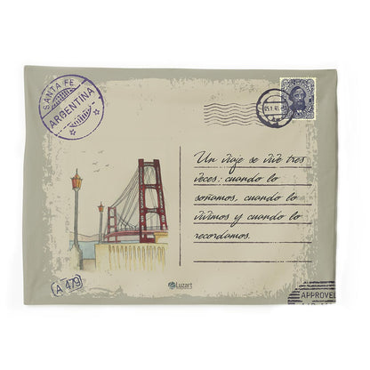 Santa Fé Lona Personalizada Tarjeta Postal
